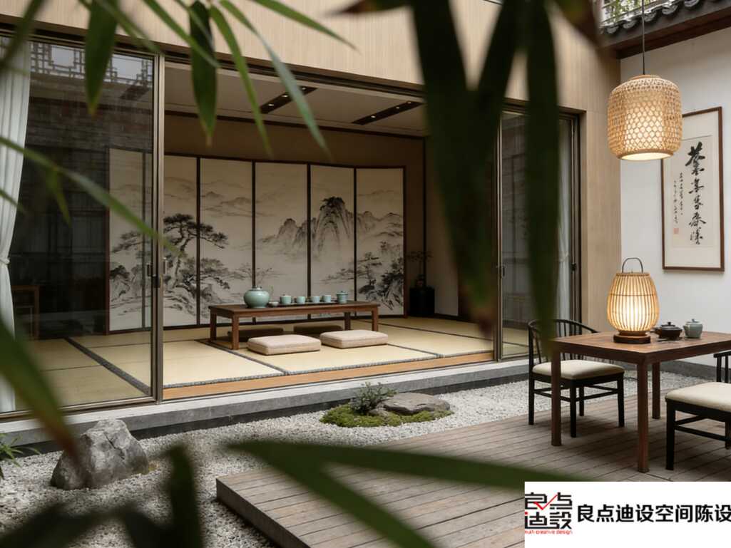 新中式茶楼装修软装封神之作!这氛围感我直接想住进去🍵